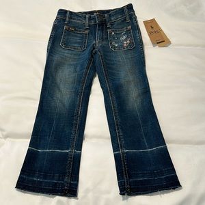 Polo Patchwork bell bottom jeans